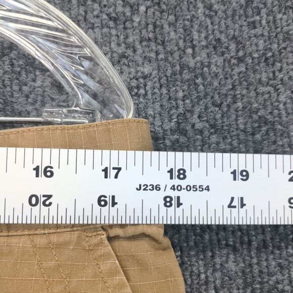 Field & Stream Mens Cargo Shorts Tan Size 36 Pockets Belt Loops Ripstop - Picture 4 of 11